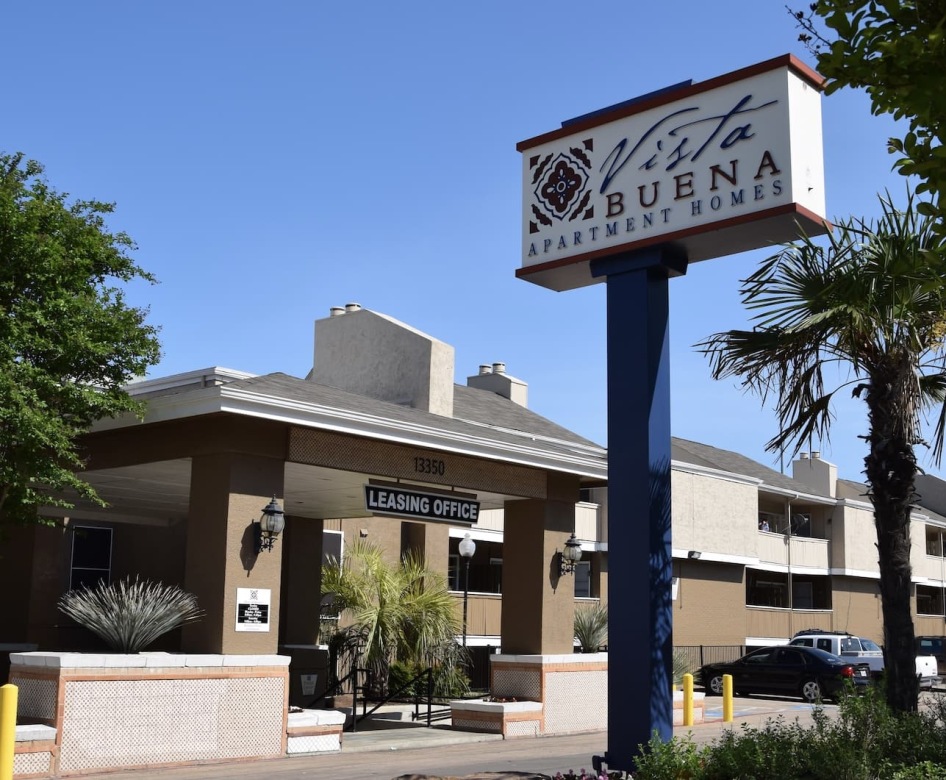 property signage and entrance